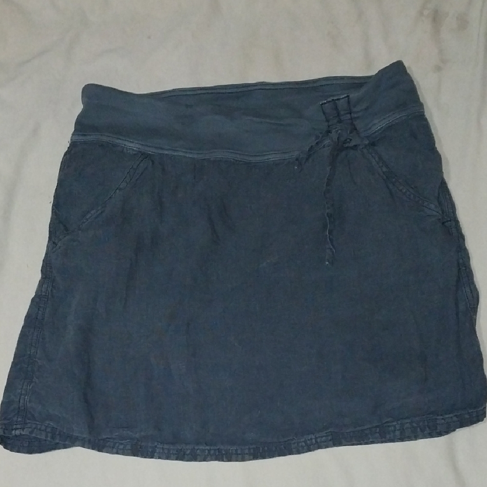 Athleta Blue A-Line Napali Skirt In Asphalt Medium